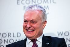 Gitanas Nausėda // Nuotr. World Economic Forum/Ciaran McCrickard
