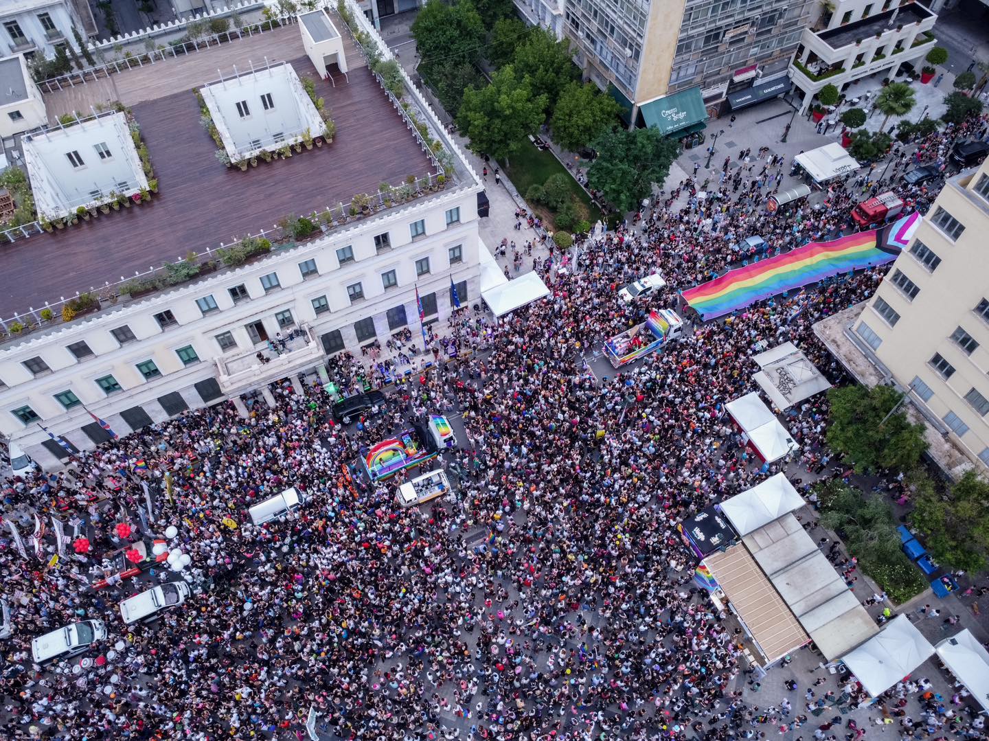Atėnų Pride // Nuot. iš ROSA Facebook paskyros