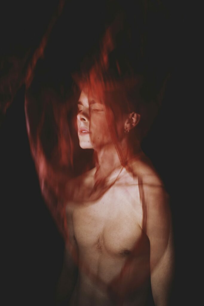 Lasse Under Red Veil, by Michael Søndergaard