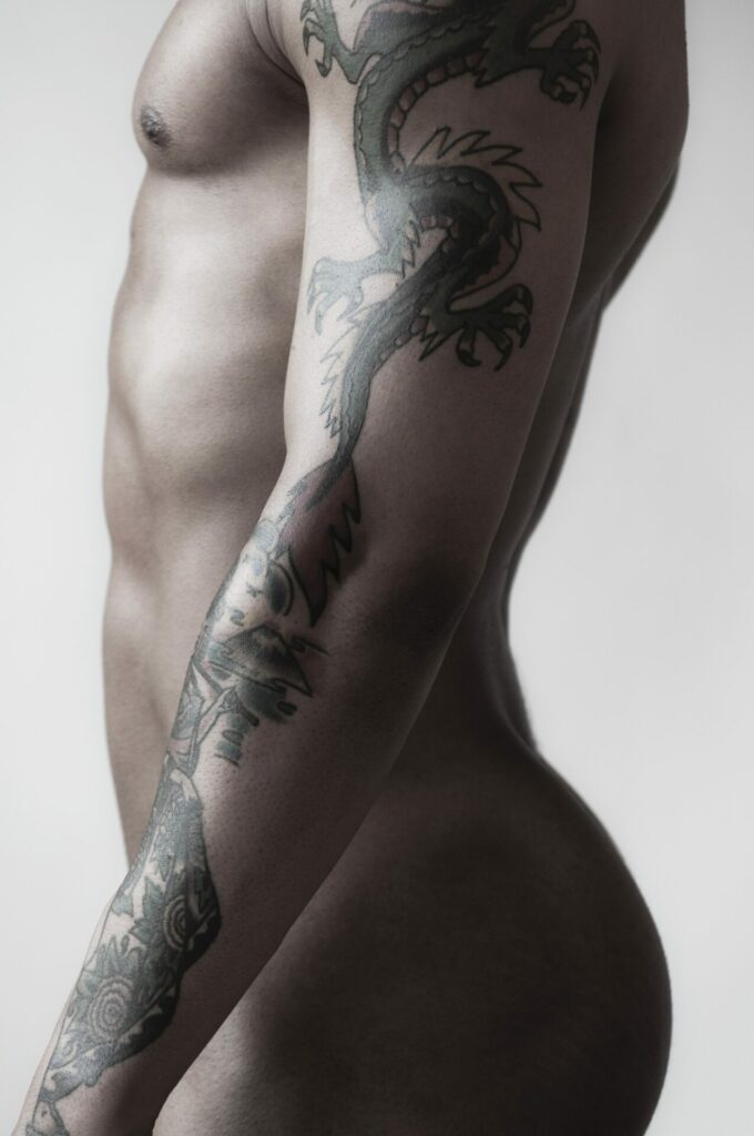  M With A Dragon Tattoo, by Michael Epps