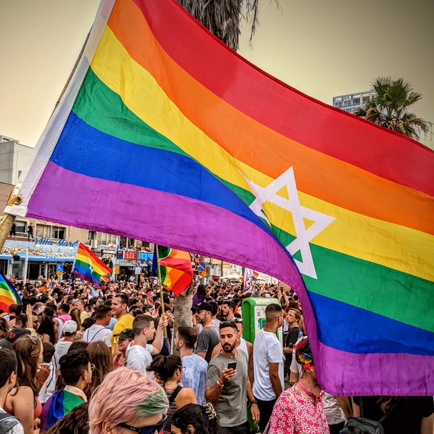 Tel Avivo Pride // Nuotr. iš Lars Ljunggren Facebook paskyros