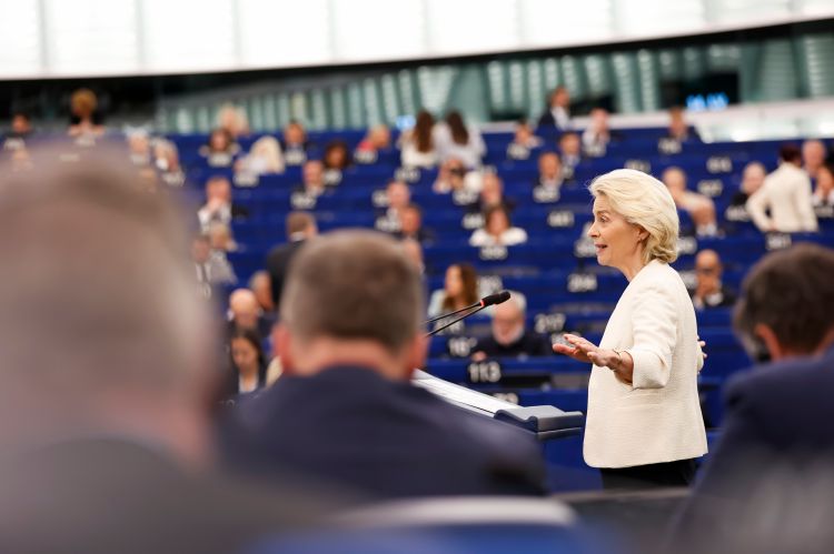 Ursula von der Leyen // Nuotr. Mathieu CUGNOT / Europos Sąjunga