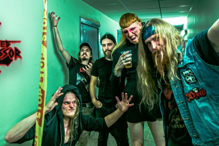 Grupė Twisted Possessor // Nuotr. iš M. Miliausko archyvo