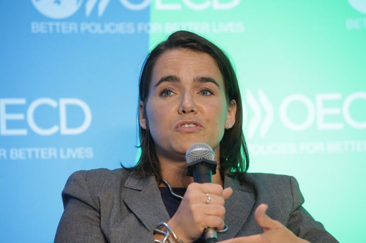  Vengrijos prezidentė Katalin Novak// Nuotr. OECD