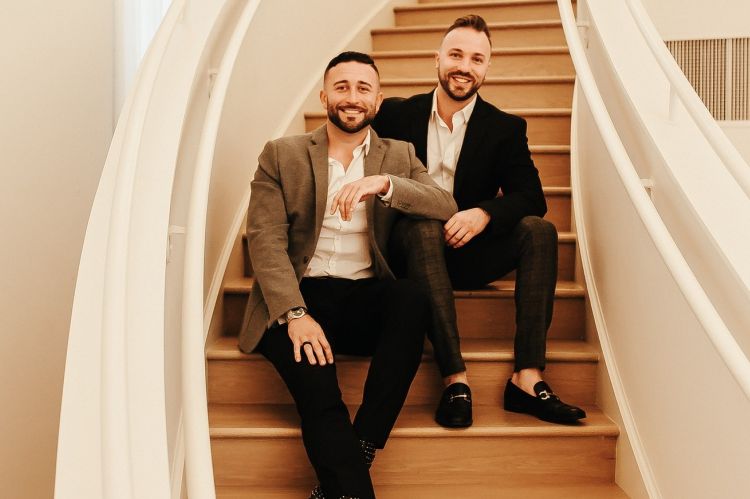 TJ House ir Ryanu Neitzelu // Nuotr. iš Facebook paskyros