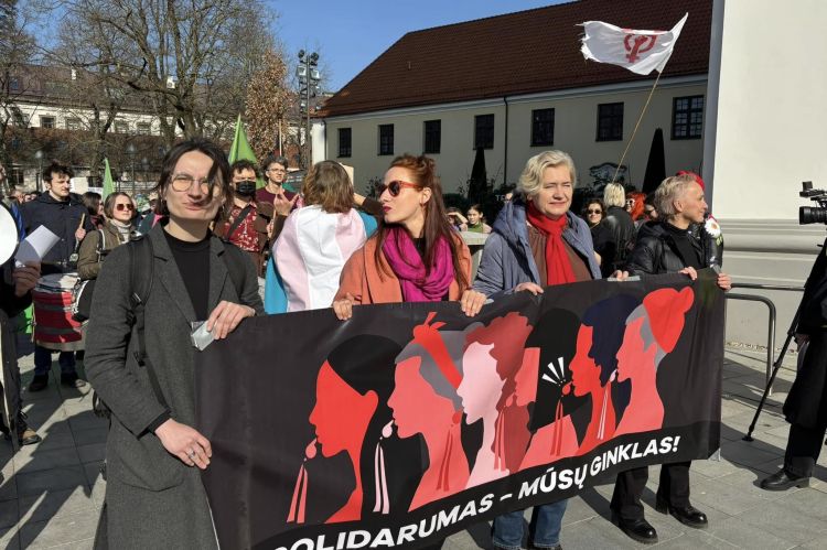 Protestas Vilniuje // Nuotr. Martynas Norbutas