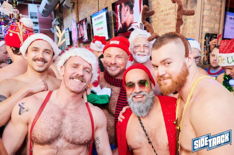 „Santa Speedo Run“ // Nuotr. iš sidetrackchicago.com