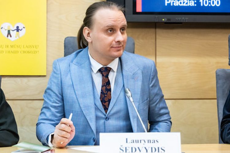 Laurynas Šedvydis // Seimo kanceliarijos fotografija