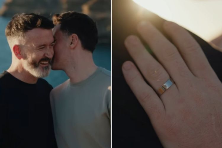 Gėjų pora // Stop kadrai iš Instagram video / PinkNews