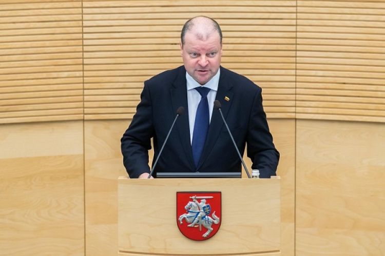 Saulius Skvernelis // Seimo kanceliarijos nuotrauka