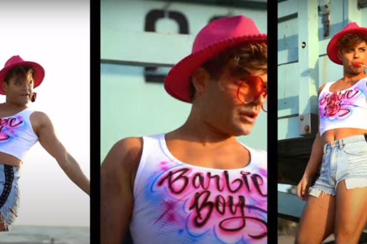Garrett Clayton // Nuotr. dainos „Barbie Boys“ stop kadras