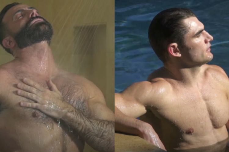 „Boy Butter“ reklamos stop kadrai