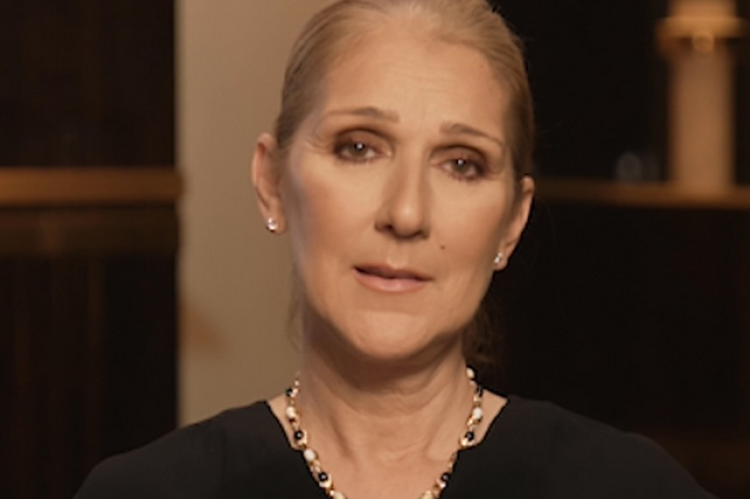 Celine Dion // Stop kadras iš video Instagram