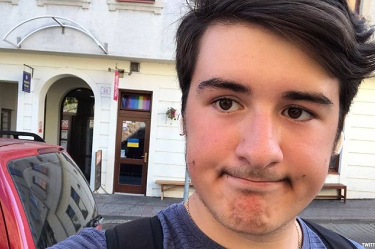 Juraj Krajcik prie gėjų klubo