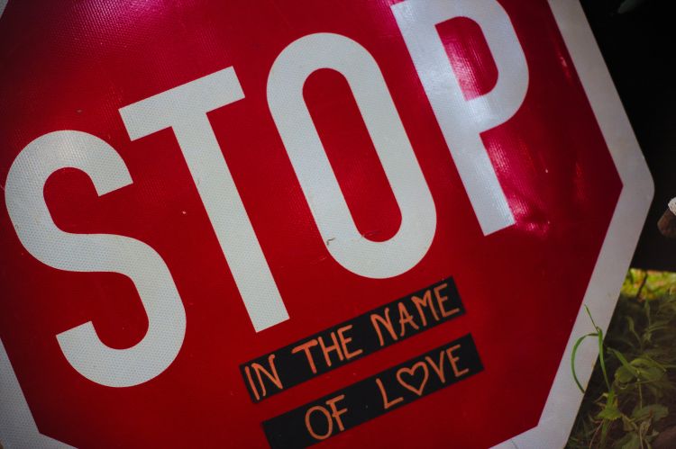 Stop // Nuotr. Mike Powell