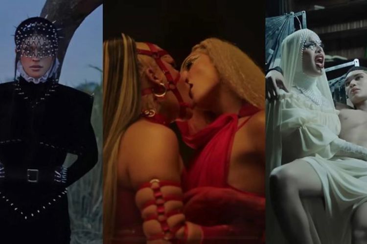 Pabllo Vittar ir Gloria Groove // Kadrai iš „AMEIANOITE“ klipo