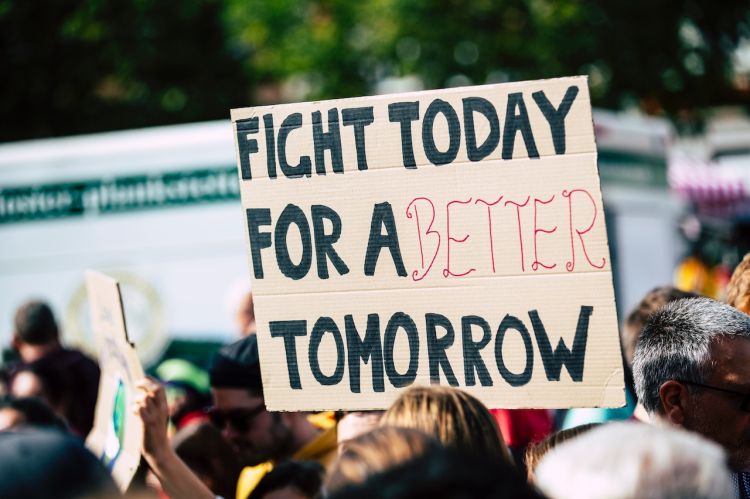 Protestas // Nuotr. Markus Spiske