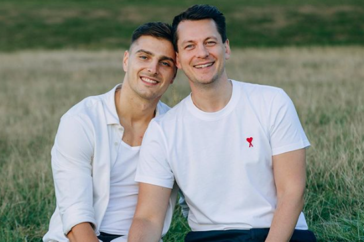 Lucas Krzikalla su draugu // Nuotr. iš lucaskrzikalla Instagram paskyros