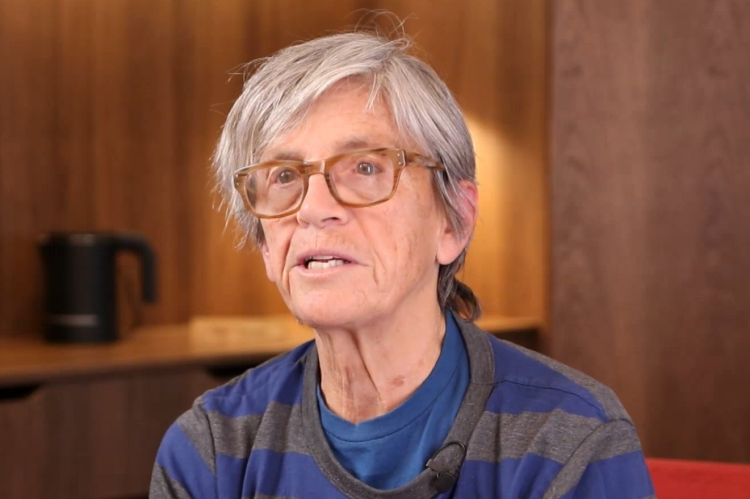 Eileen Myles // Nuotr. Stop kadras iš LRT laidos
