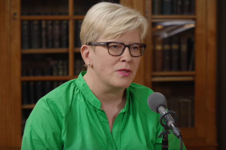 Ingrida Šimonytė // Laidos „Šiandien Redakcijoje“ stop kadras
