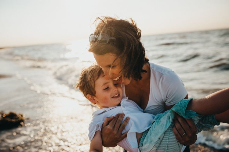 Mama ir vaikas // Nuotr. Xavier Mouton Photographie