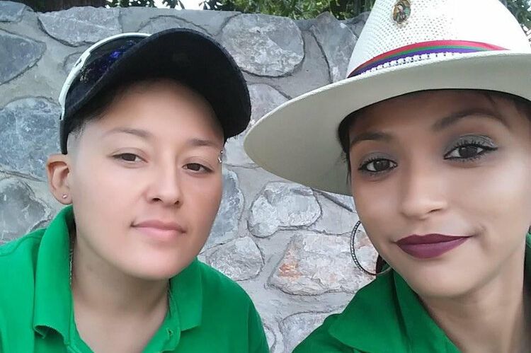 Yulizsa Ramírez and Nohemí Medina Martínez // Nuotr. iš Facebook