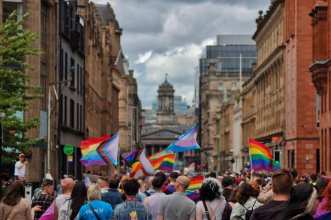 Glasgo Pride 2022 // Nuotr. iš Claire Mcintosh facebook paskyros