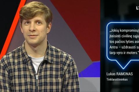 LRT laidos "Lietuva kalba" stop kadras