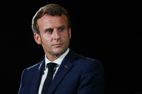Emmanuel Macron // Nuotr. Faces Of The World iš flickr.com
