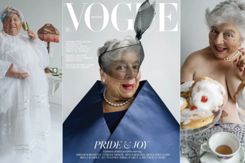 Miriam Margolyes // Nuotr. "Vogue"