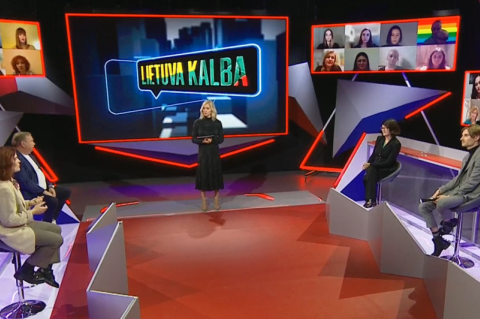 LRT laidos "Lietuva kalba" stop kadras