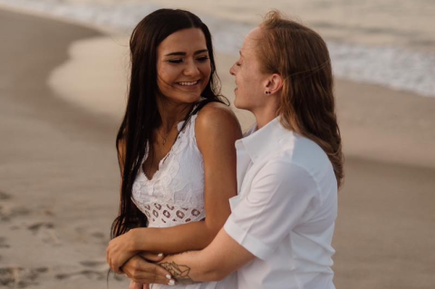Ali Waggy ir Jessica Robinson // Nuotr. iš Ali Marie Waggy Facebook paskyros