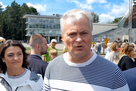 Gitanas Nausėda // TV3 žinių stop kadras