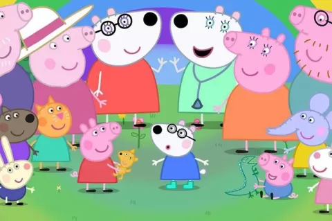 Peppa Pig // Nuotr. iš officialpeppa Instagram paskyros
