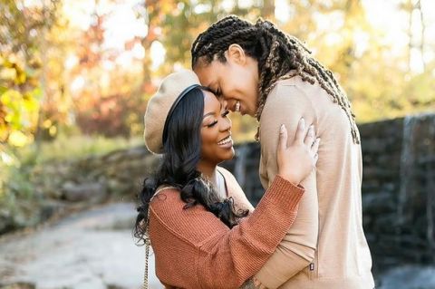 Brittney ir Cherelle Griner // Nuotr. iš @cherelletgriner