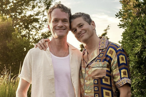 Neil Partick Harris ir David Burtka // Nuotr. iš @nph