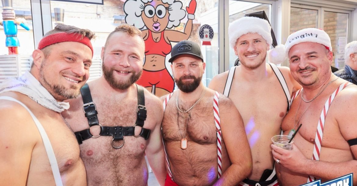 „Santa Speedo Run“ // Nuotr. iš sidetrackchicago.com