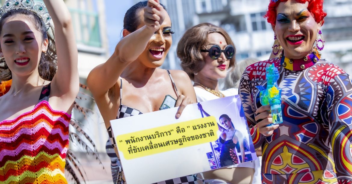 Bankok Pride // Nuotr. iš Yellow Channel Facebook paskyros