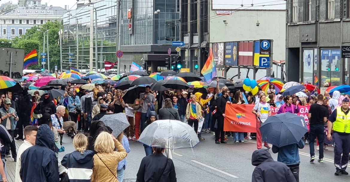 Riga Pride // Nuotr. iš Alexander Schubert Facebook paskyros