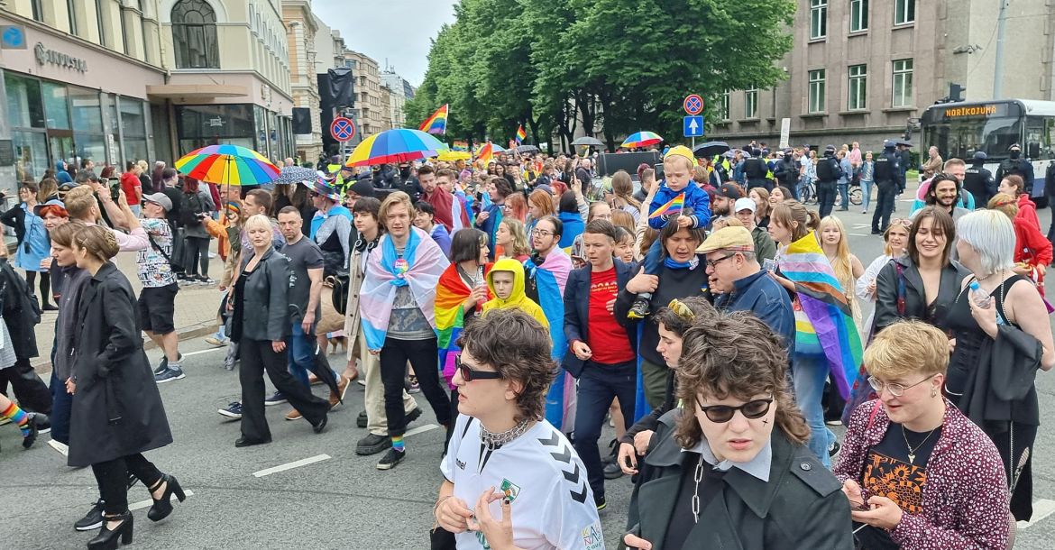Riga Pride // Nuotr. iš Alexander Schubert Facebook paskyros