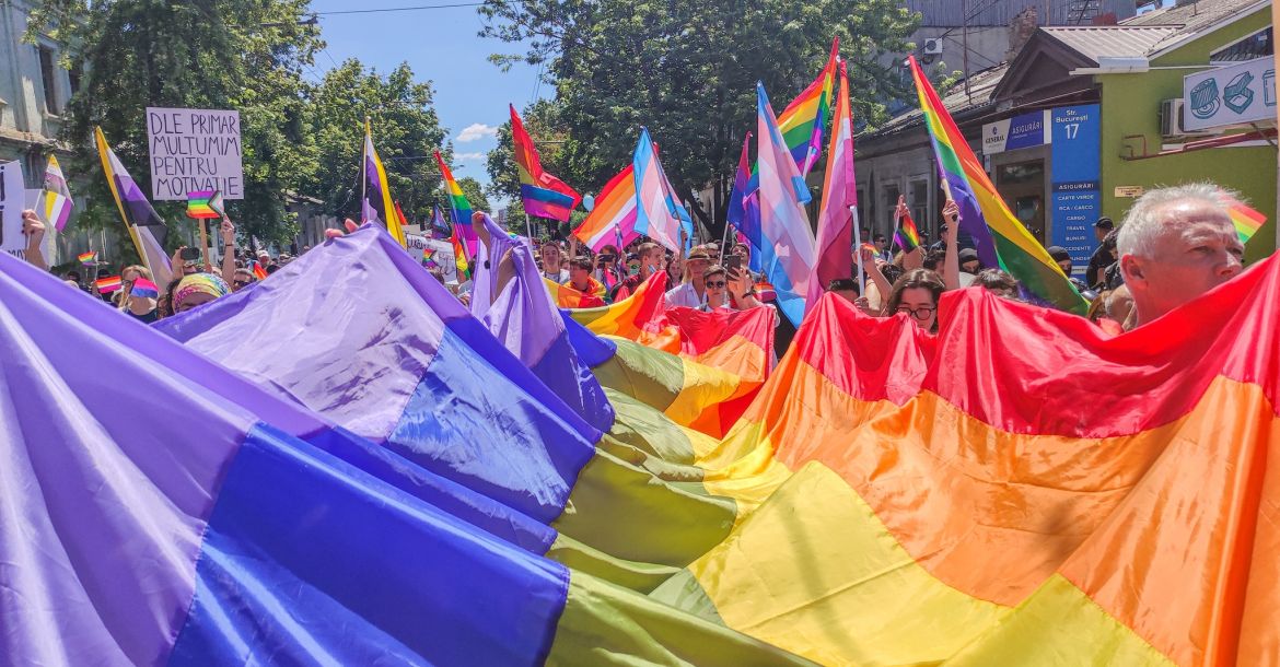 Moldova Pride 2022 // Nuotr. iš Centrul GDM facebook paskyros