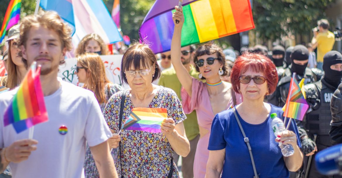 Moldova Pride 2022 // Nuotr. iš Centrul GDM facebook paskyros