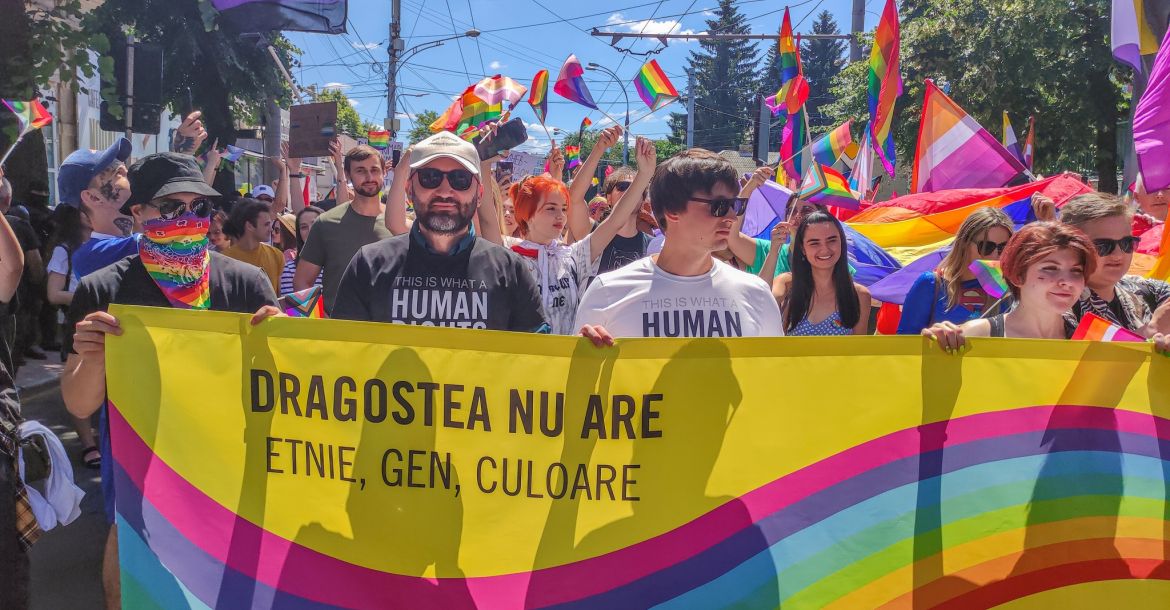 Moldova Pride 2022 // Nuotr. iš Centrul GDM facebook paskyros