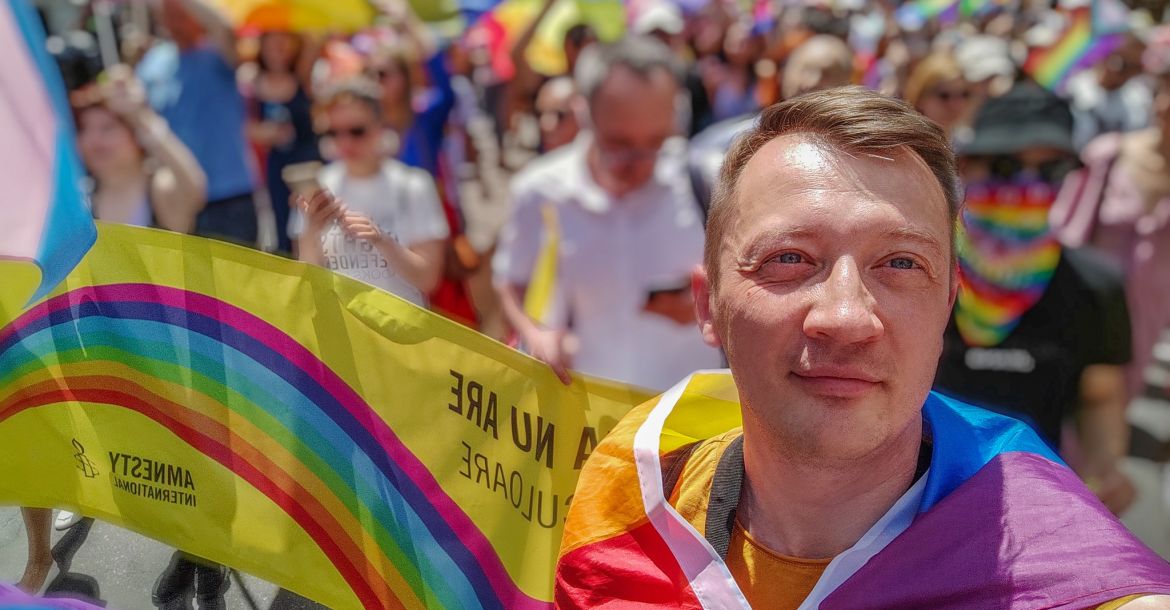 Moldova Pride 2022 // Nuotr. iš Centrul GDM facebook paskyros