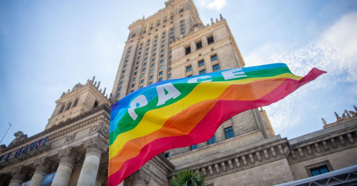 Varšuva Pride 2022 // Nuotr. iš Rafał Trzaskowski Facebook paskyros