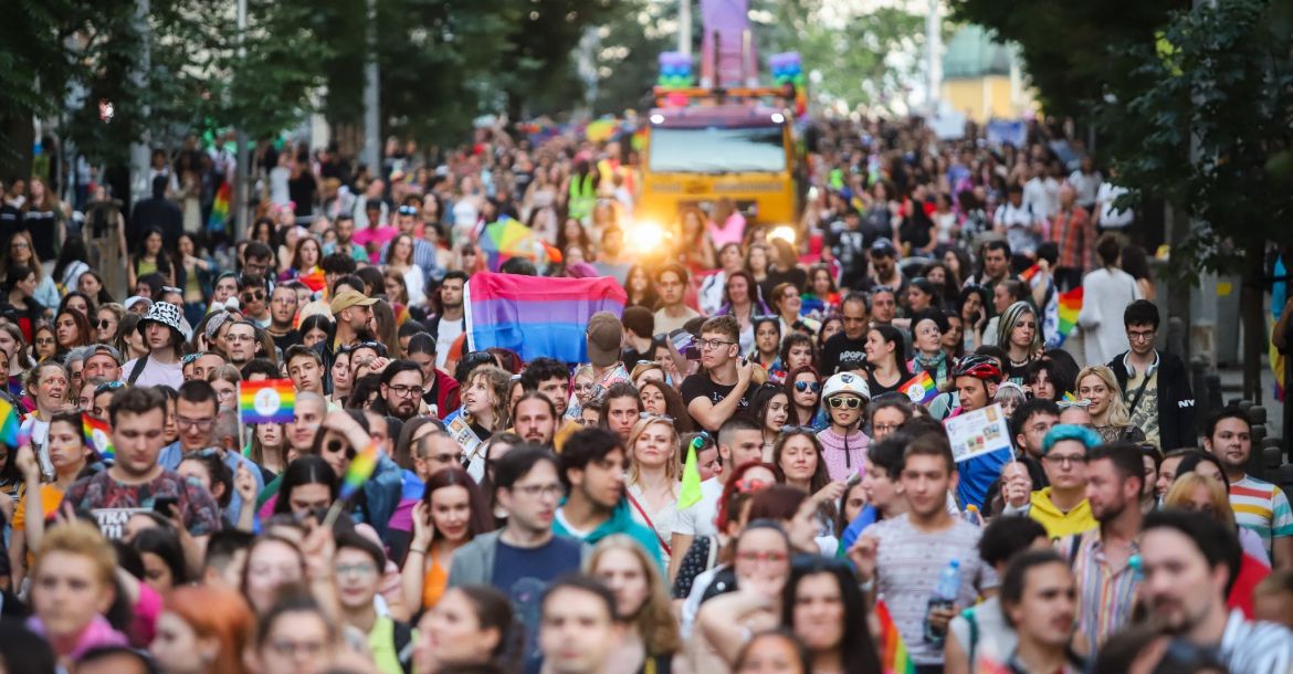 Sofija Pride 2022 // Nuotr. iš @sofiaprideparade Facebook paskyros