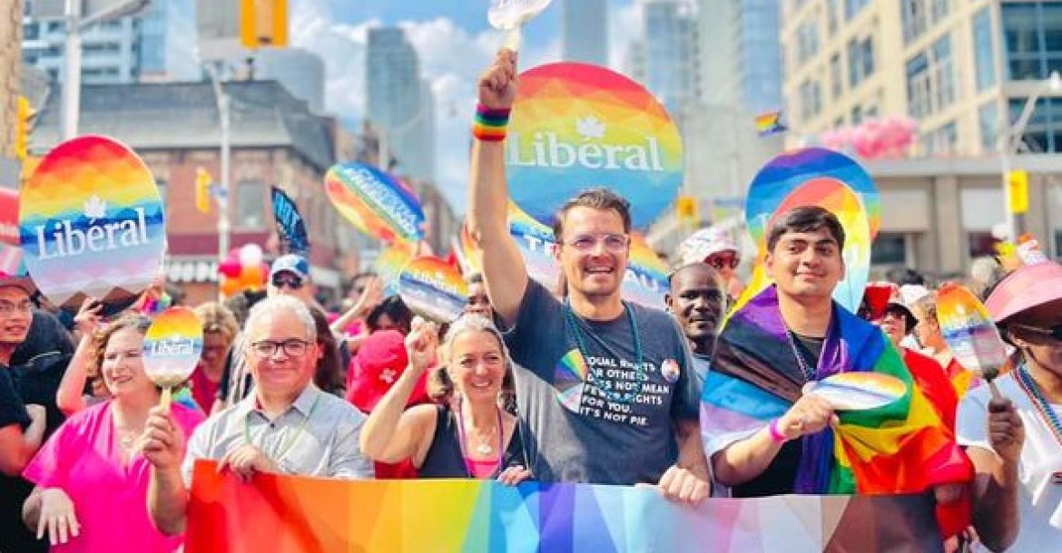 Toronto Pride 2022 // Nuotr. iš Adam van Koeverden facebook paskyros