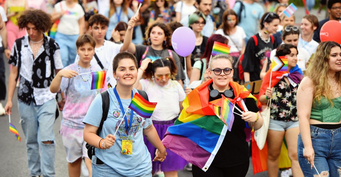 Bucharešto Pride 2022 // Nuotr. iš facebook Marius Sabau paskyros
