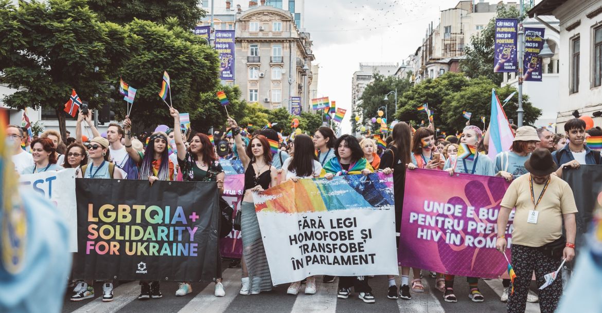 Bucharešto Pride 2022 // Nuotr. iš facebook As seen by Paul Alexandru paskyros