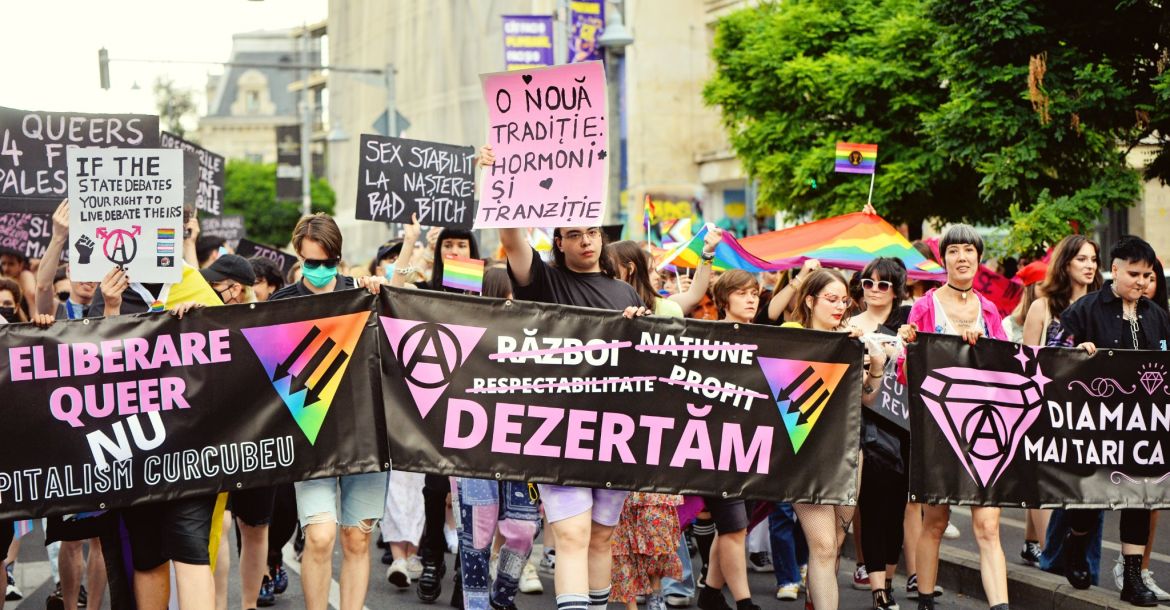 Bucharešto Pride 2022 // Nuotr. iš facebook Marius Sabau paskyros